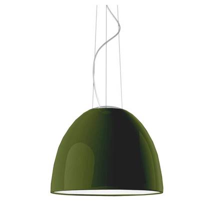 Foto Artemide Nur hanglamp LED glanzend groen