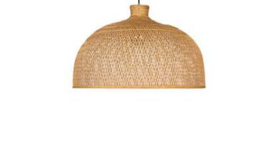 Foto Ay Illuminate - Bamboe M1 - Hanglamp - Bamboe - Naturel - 75 H:48