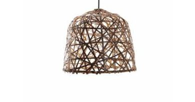 Foto Ay Illuminate - Black Bird's Nest - Hanglamp - Donkerbruin - 39 H:37