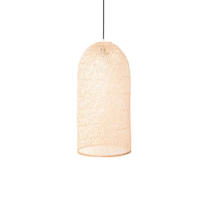 Foto Ay Illuminate - Cap Small - Hanglamp - Bamboe - Naturel - 38 H:92