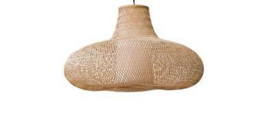 Foto Ay Illuminate - May Small - Hanglamp - Bamboe - Naturel - 72 H:47