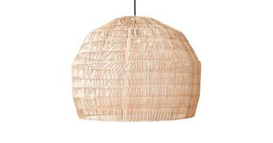 Foto Ay illuminate - Nama 3 Naturel - Hanglamp - Rattan - Naturel -77 H:58