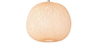 Foto Ay Illuminate - Plum Large - Hanglamp - Bamboe - Naturel - 80 H:70