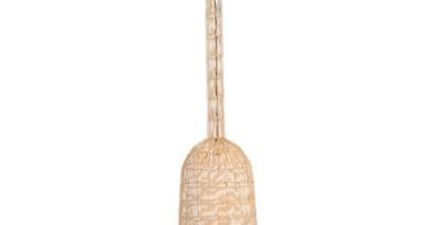 Foto Ay Illuminate - Umut 2 Naturel - Hanglamp - Naturel - Rattan -35 H:35