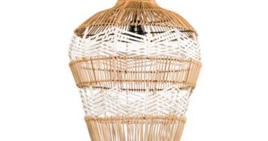 Foto Bazar Bizar - De Vase Hanglamp - Naturel Wit - M