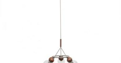 Foto BePureHome Babble Hanglamp 3 Bollen - Glas - Bruin - 60x90x90