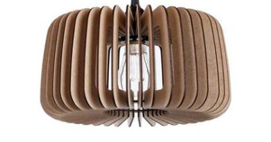 Foto Blij Design Hanglamp Boston  30 cm naturel