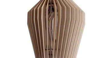 Foto Blij Design Hanglamp Corner  32 cm naturel