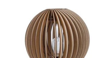 Foto Blij Design Tafellamp Orb  36 cm naturel