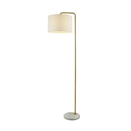 Foto Bussandri Vloerlamp modern - Metaal - Goud