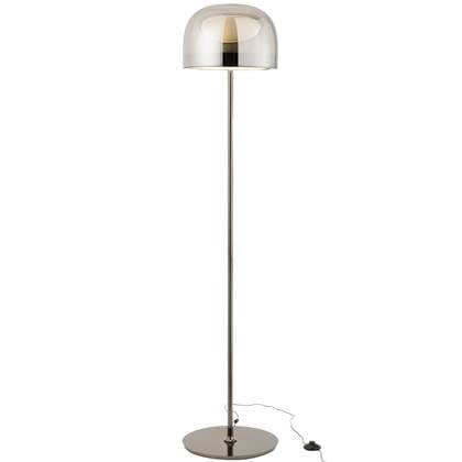 Foto Duverger Tall one - Vloerlamp - glas - metaal bronskleurige poot -