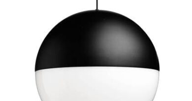 Foto Flos String Lights Sphere hanglamp LED 22m zwart