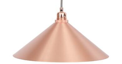 Foto Frama - Cone - Hanglamp - Koper - Â¸36 cm - Incl. E27 pendant