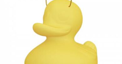 Foto Goodnight Light The DUCK-DUCK Lamp XL - Geel