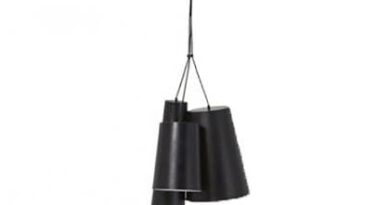 Foto Home sweet home Bowd Hanglamp - Zwart