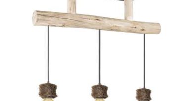 Foto Home sweet home Furdy Hanglamp 3L - Hout