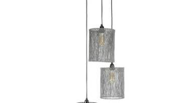 Foto Hoyz - Hanglamp 3L Stringshade - Zwart - 40x40x150