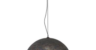 Foto Hoyz - Hanglamp - 70 Half Ronde Metalen Hanglamp - Transparant