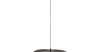 Foto Hoyz - Hanglamp Copper Twist - Zwart Nikkel - Industrieel - 70x70x150