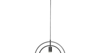 Foto Hoyz - Industrieel Hanglamp - 1 Lamp - Turn around - Zwart