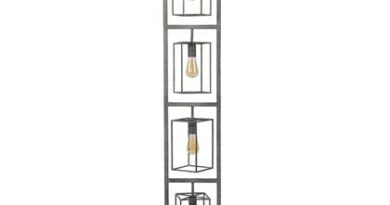 Foto Hoyz - Vloerlamp Cubic Tower - 4 Lampen - 34x24x160