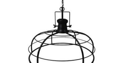 Foto HSM Collection Hanglamp Crown - Â¸60x43 - Powder coated black - Ijzer