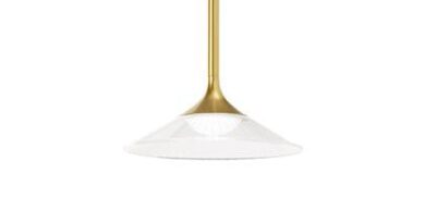 Foto Ideal Lux Hanglamp - Metaal - Goud