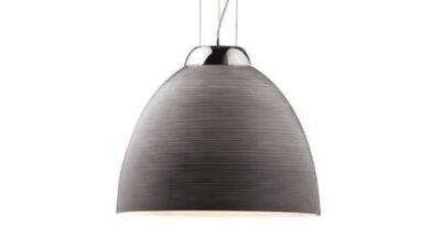 Foto Ideal Lux Hanglamp - Metaal - Grijs