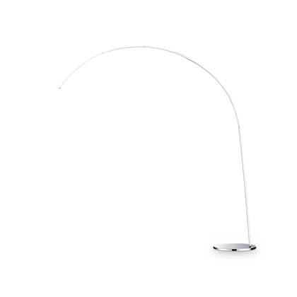 Foto Ideal Lux Vloerlamp modern - Metaal - Zilver