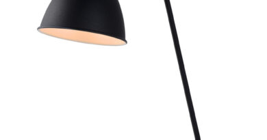 Foto Lucide SHADI - Bureaulamp - 20 cm - 1xE14 - Zwart