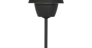 Foto Anne Light & home Tafellamp bordlampe anne light en home 2731zw zwart