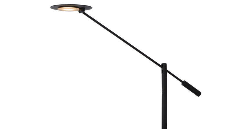 Foto Lucide ANSELMO - Bureaulamp - LED Dimb. - 1x9W 3000K - Zwart