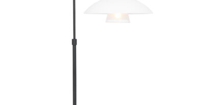 Foto Steinhauer Tafellamp tallerken LED 2657zw zwart