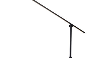 Foto Lucide AGENA - Bureaulamp - LED Dimb. - 1x15W 2700K - Zwart