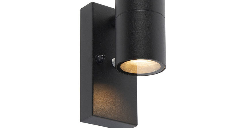 Foto Ylumen Buitenlamp Sense incl. LED 1 lichts dag nacht sensor zwart