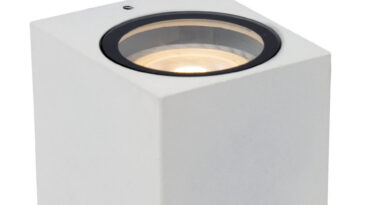 Foto Lucide ZARO - Wandspot Buiten - 1xGU10 - IP44 - Wit