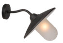 Foto Lucide ARUBA - Wandlamp Buiten - 1xE27 - IP44 - Roest bruin