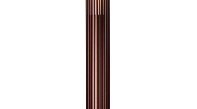 Foto Nordlux Buitenlamp Aludra paal H 95 cm bruin metallic