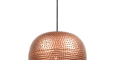 Foto Urban Interiors Hanglamp Spike bol - 2e kans - 27 cm Koper