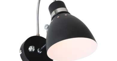 Foto Steinhauer Wandlamp spring 6291 zwart