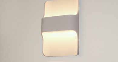 Foto Artdelight Wandlamp Dallas wit