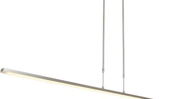 Foto Steinhauer Hanglamp Zelena L 155 cm 7971st mat chroom