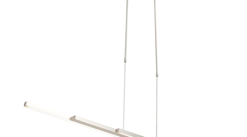 Foto Steinhauer Hanglamp motion LED 7970st staal