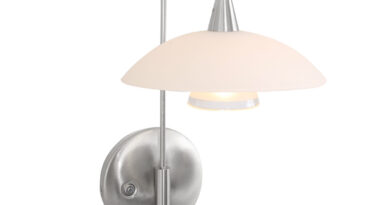 Foto Steinhauer Wandlamp tallerken LED 2656st staal