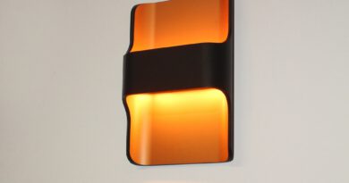 Foto Artdelight Wandlamp Dallas zwart-goud