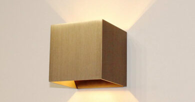 Foto Artdelight Wandlamp Gymm 10x10 cm excl. G9 licht brons