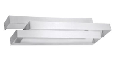 Foto Sollux Wandlamp Frost wit