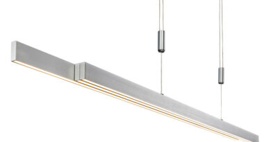 Foto Paul Neuhaus Hanglamp Adriana verstelbaar L 120-180 cm mat-chroom