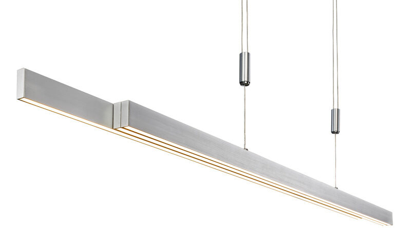 Foto Paul Neuhaus Hanglamp Adriana verstelbaar L 120-180 cm mat-chroom