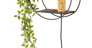 Foto Lucide CIRCLE - Wandlamp - 1xE27 - Zwart